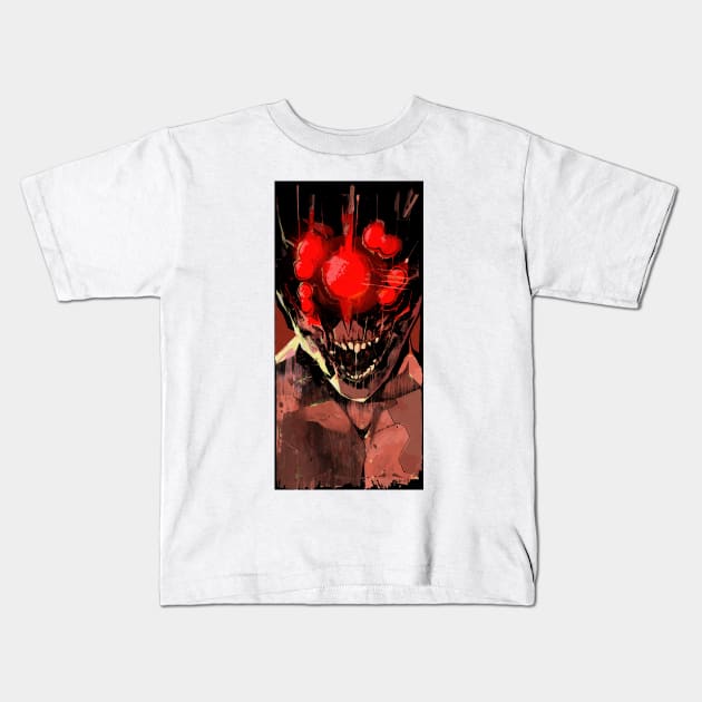 The Devil (Cyberpunk Tarot) Kids T-Shirt by Joshessel